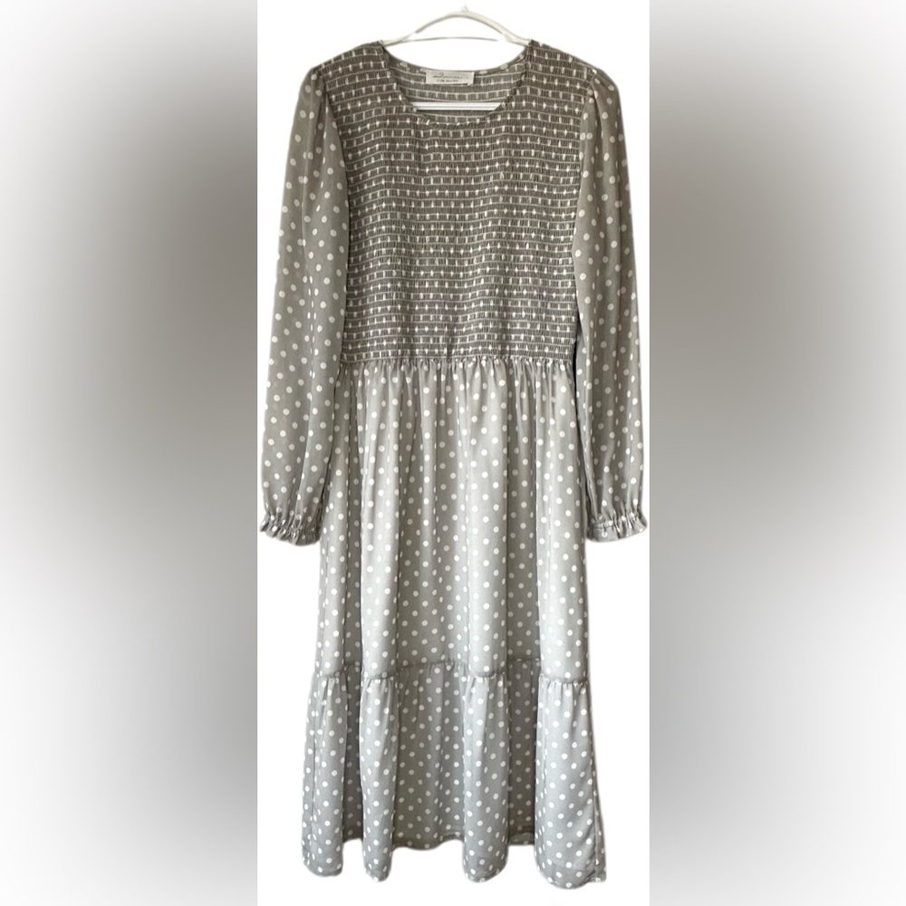 Mad About Style x The Jilly Box "Grace" Midi Dress – Polka Dot Medium - Picture 7 of 8